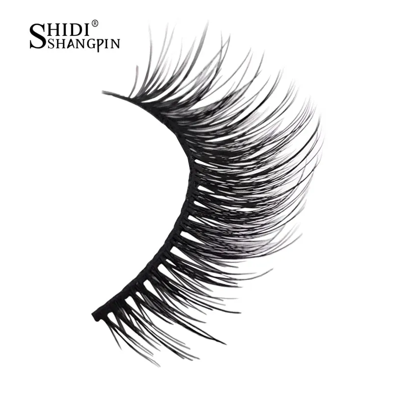 3 pairs natural false eyelashes fake lashes long makeup 3d mink lashes extension