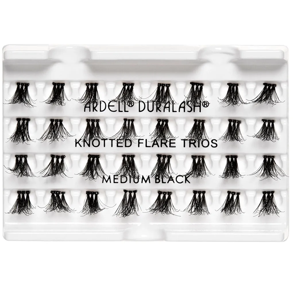 Ardell Duralash Double Up Knotted Flare Trios - Medium Black