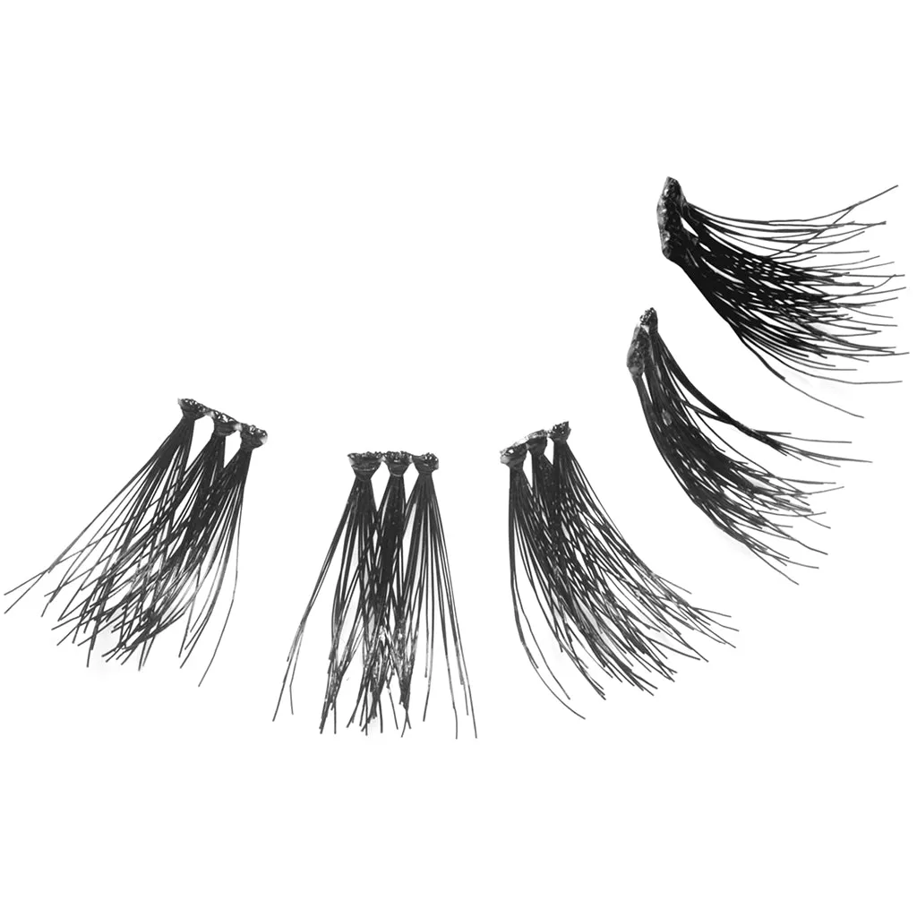Ardell Duralash Double Up Knotted Flare Trios - Medium Black