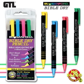 Bible Dry Highlighter Set by Spring Arbor