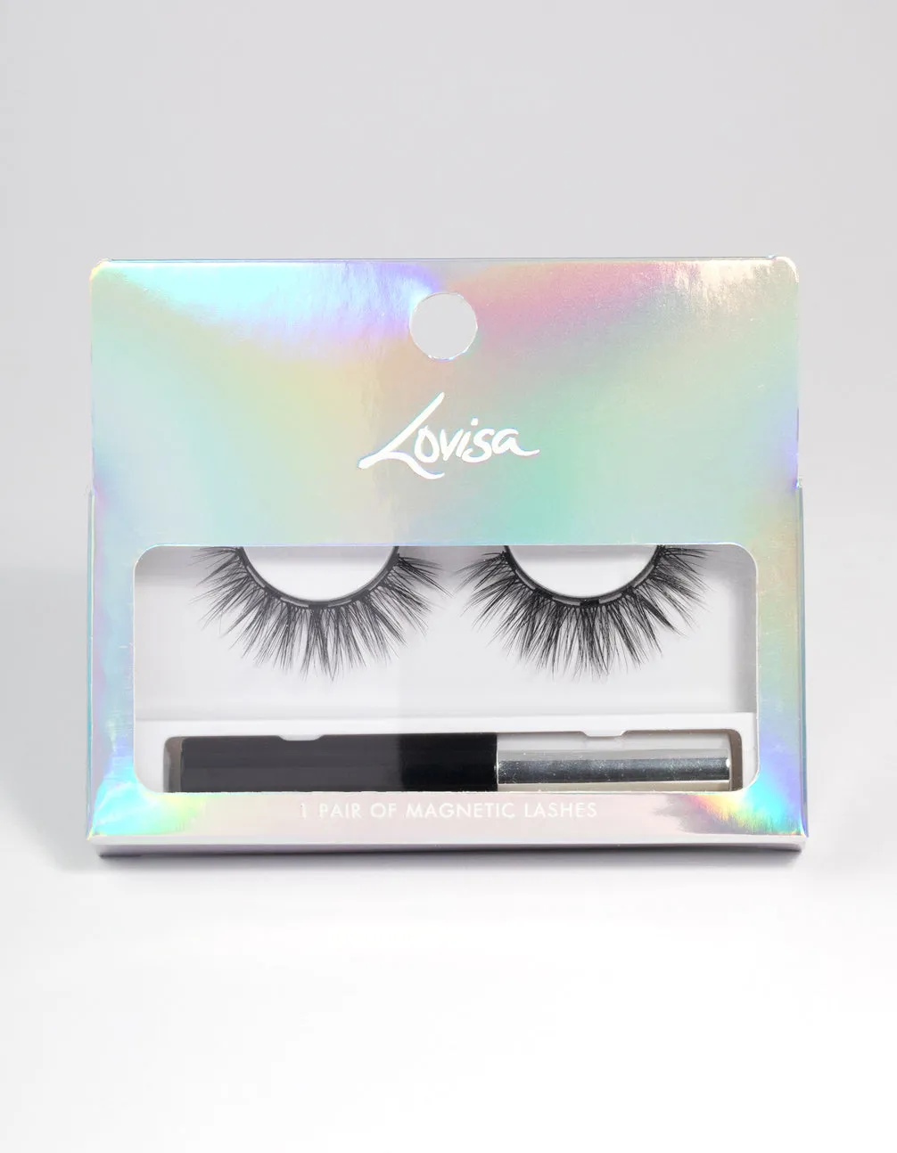 Black Soft Natural Magentic Fake Eyelashes