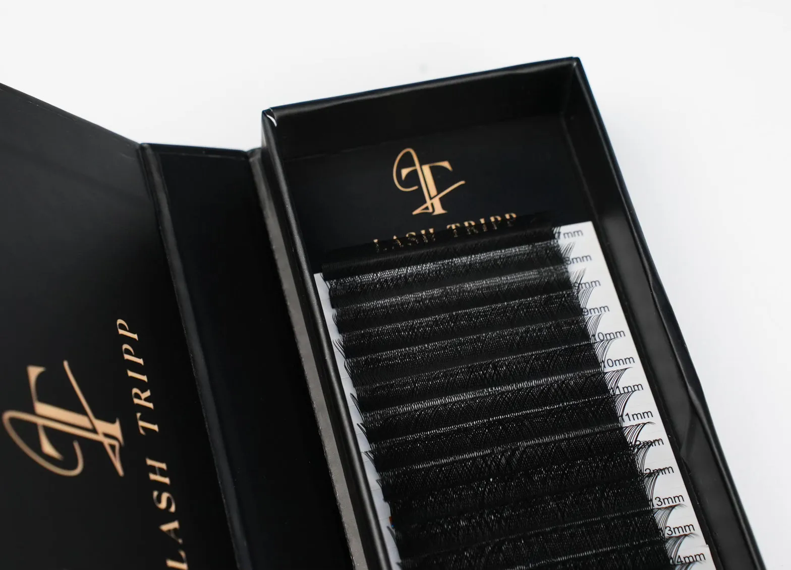 Black W Lashes Single Length