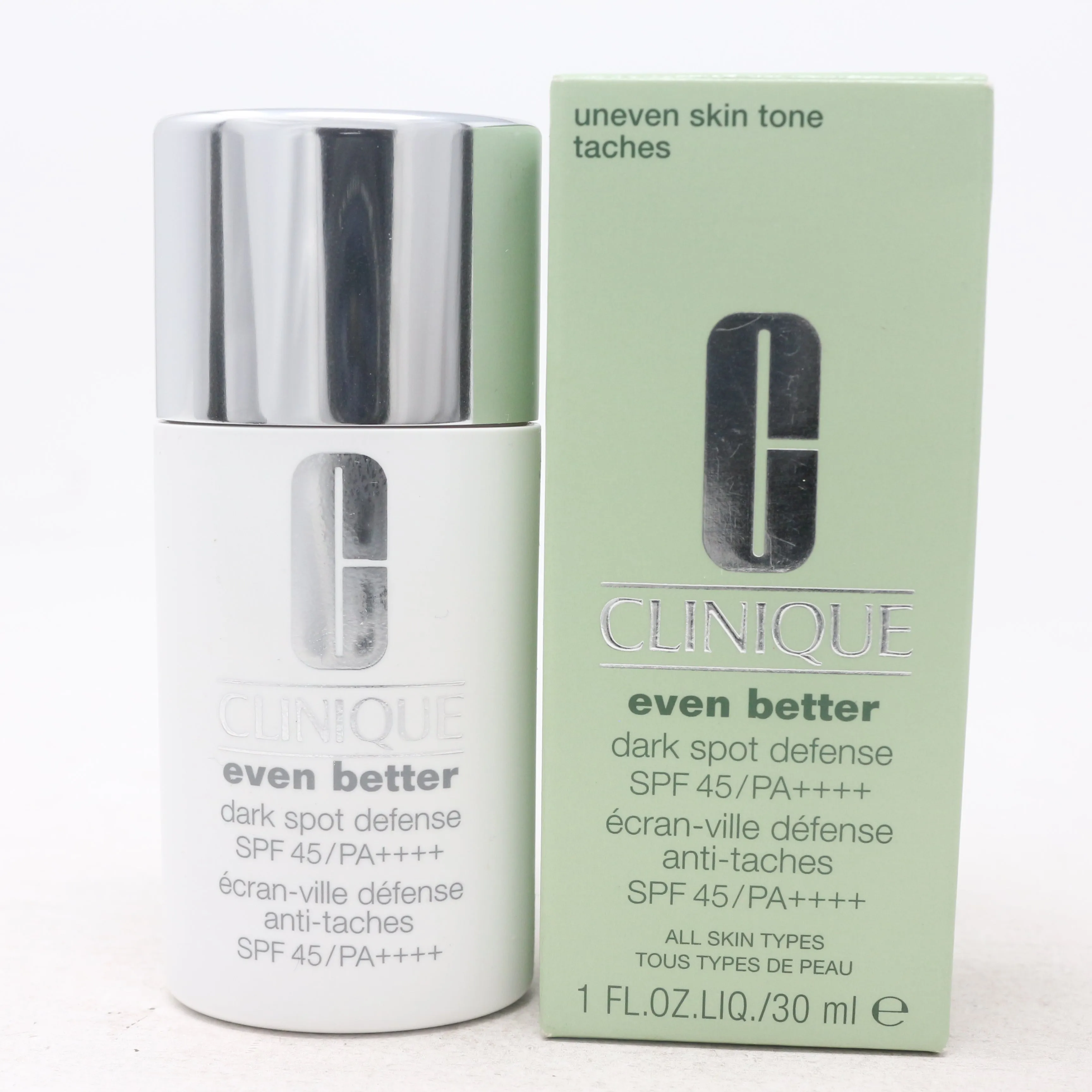 Clinique Even Better Dark Spot Defense Spf 45/ Pa      0.34oz Sheer New With Box