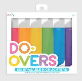 Do Overs Erasable Highlighters (Set of 6)
