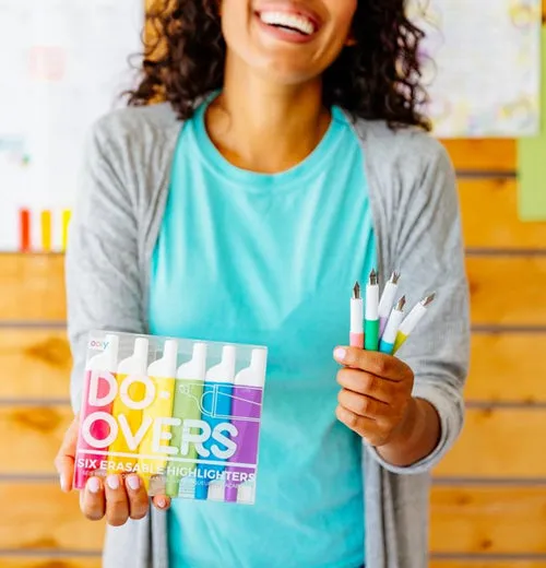Do Overs Erasable Highlighters (Set of 6)