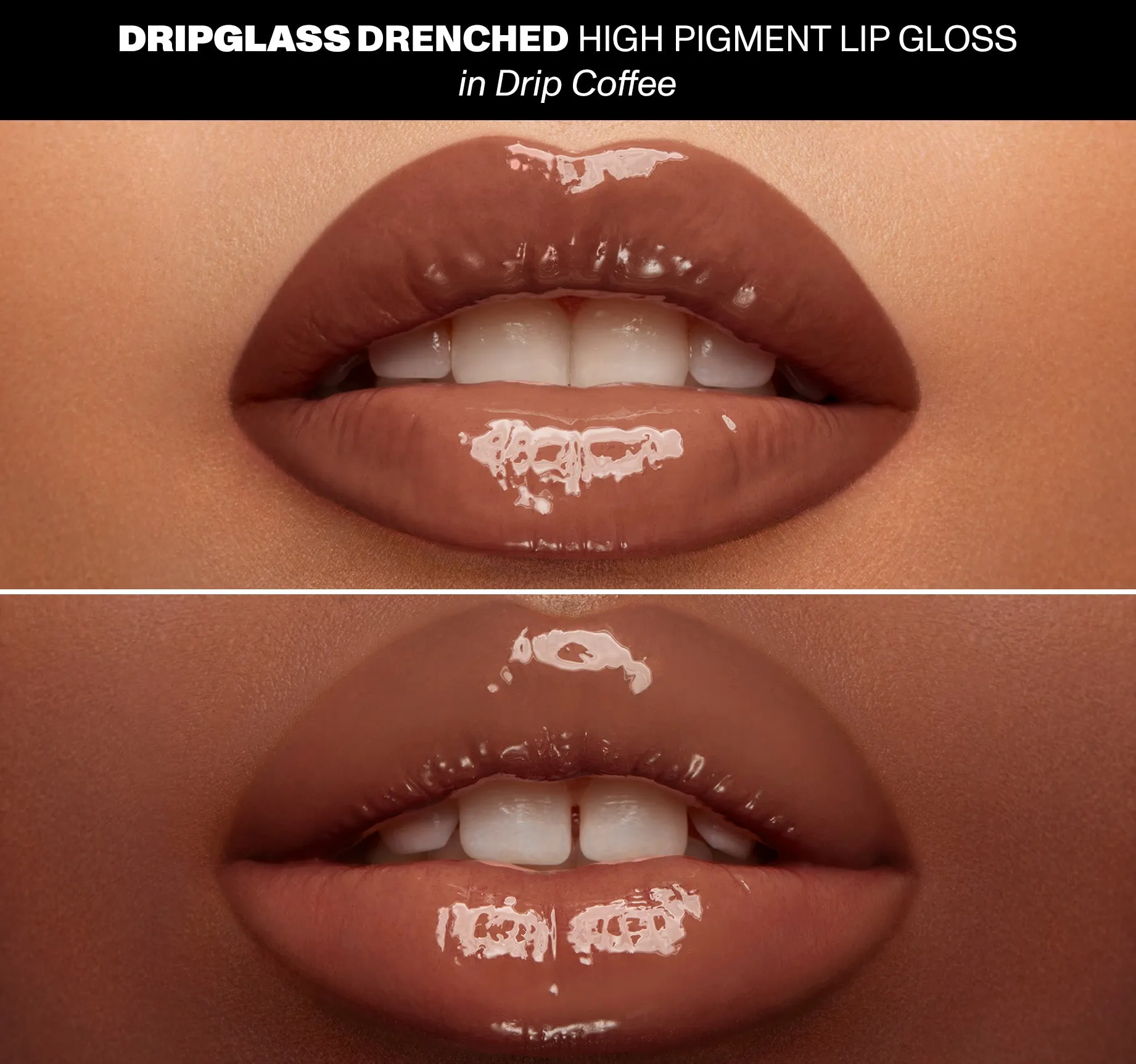Dripglass Drenched High Pigment Lip Gloss - Drip Coffee