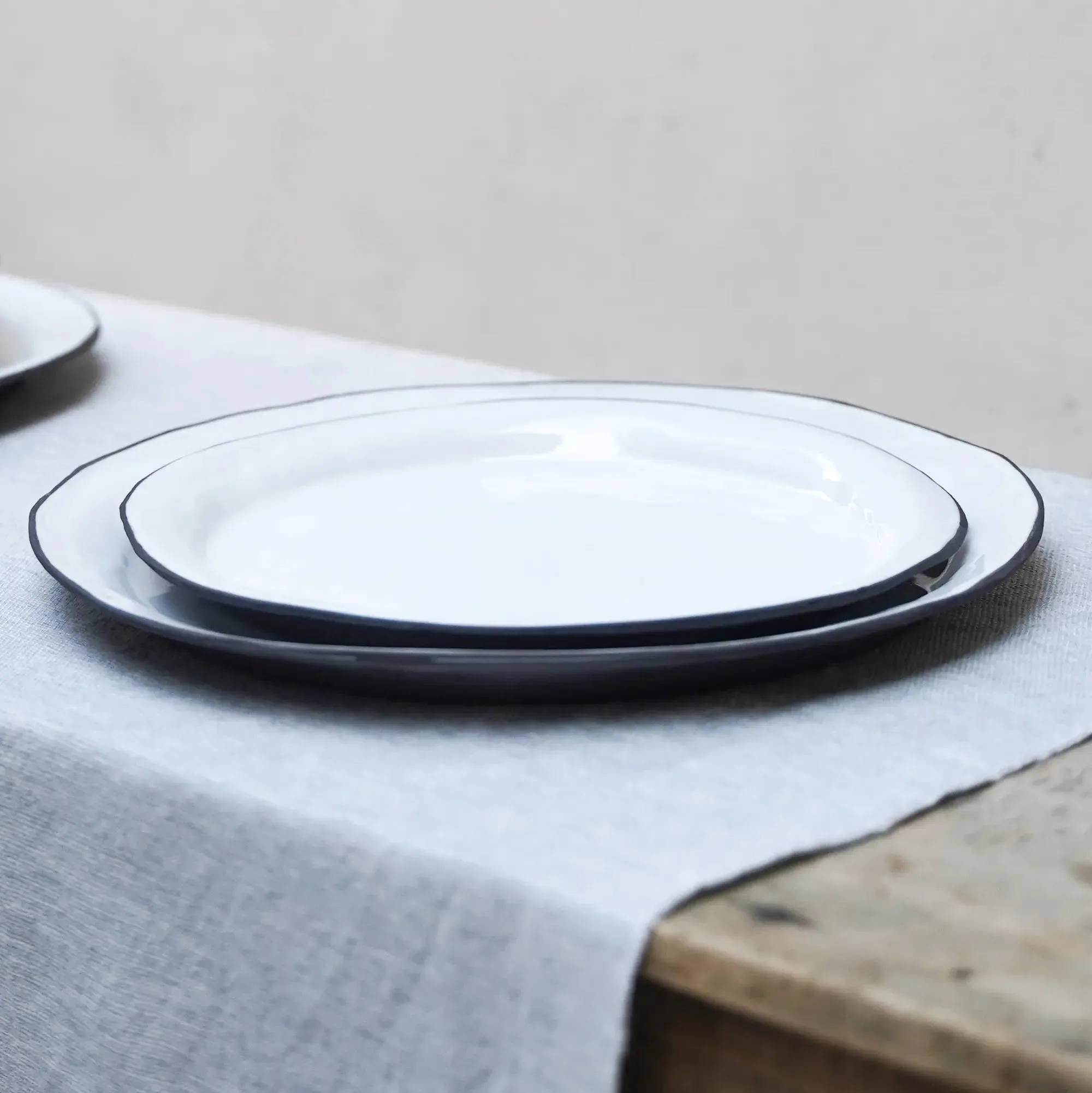 Farmhouse Salad Plates Pair