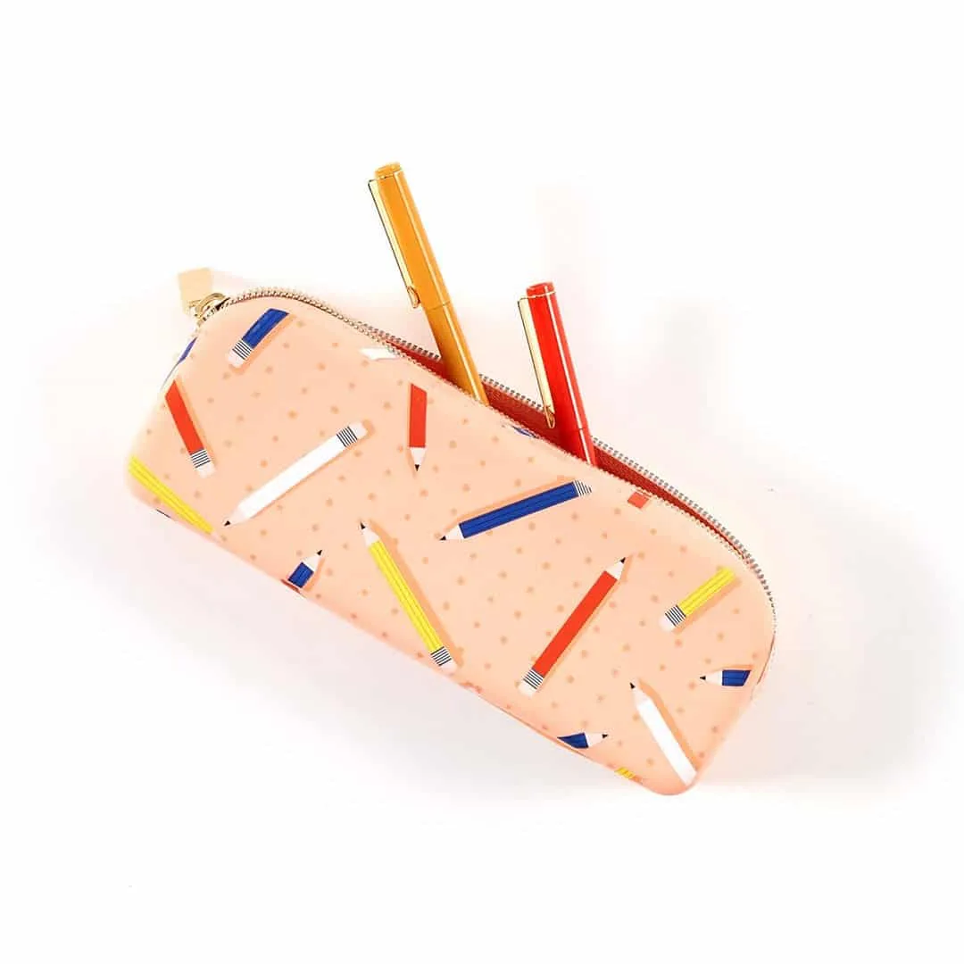Happy Planner Fresh Start Silicone Zip Pen Pouch