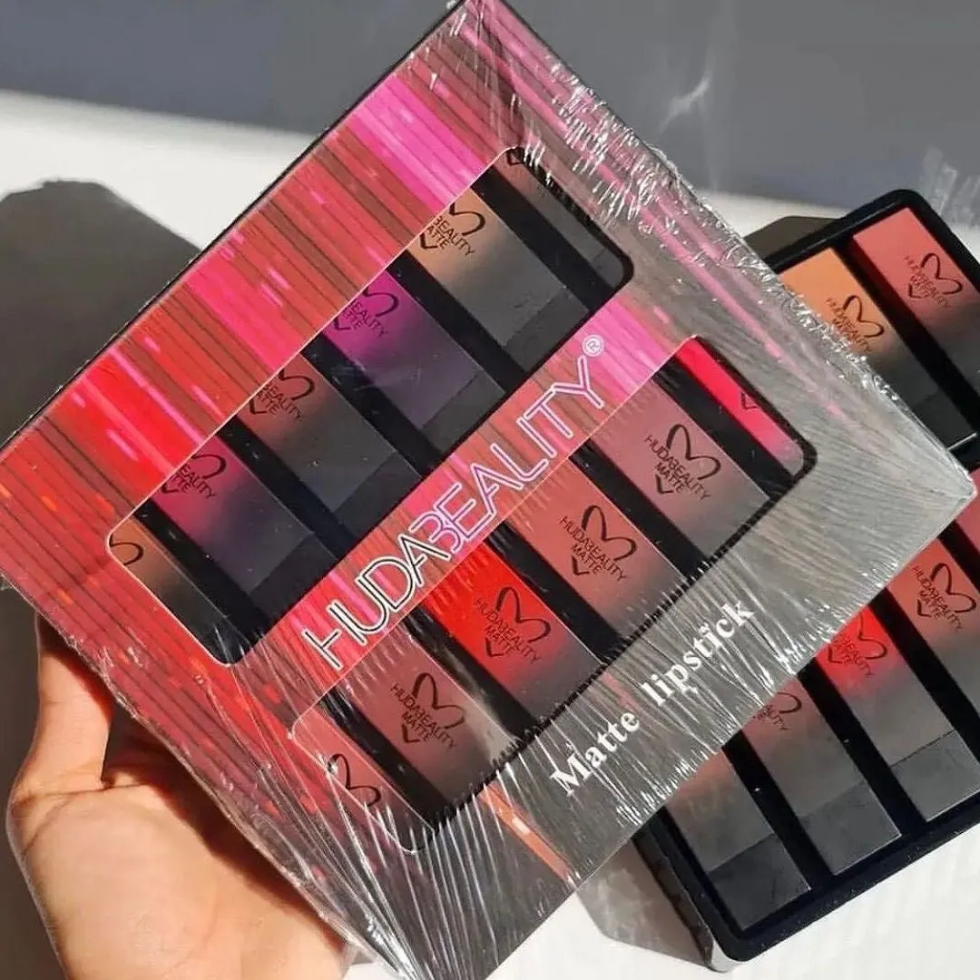 Huda Beauty - 12 Color Bullet Matte Lipsticks