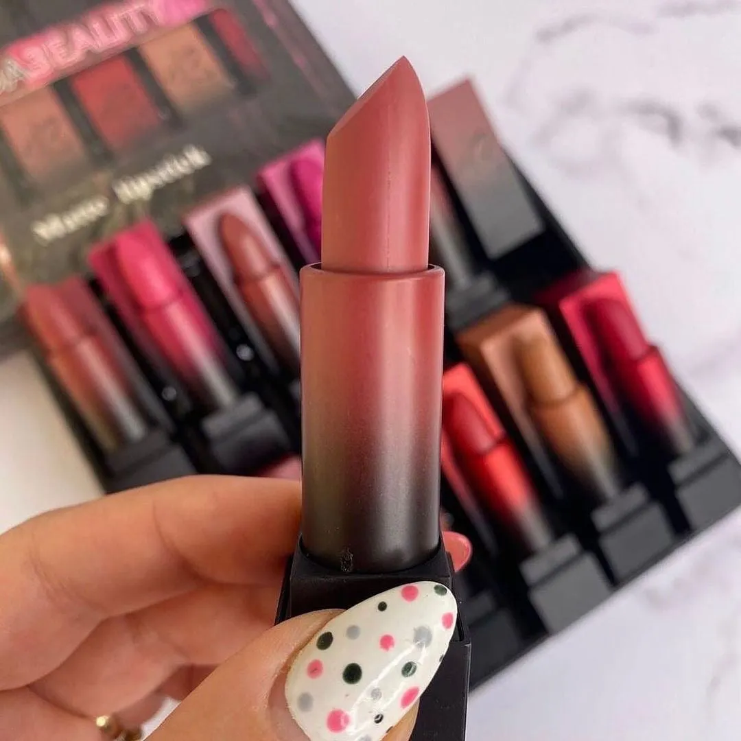 Huda Beauty - 12 Color Bullet Matte Lipsticks