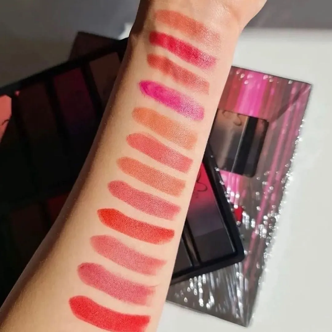 Huda Beauty - 12 Color Bullet Matte Lipsticks