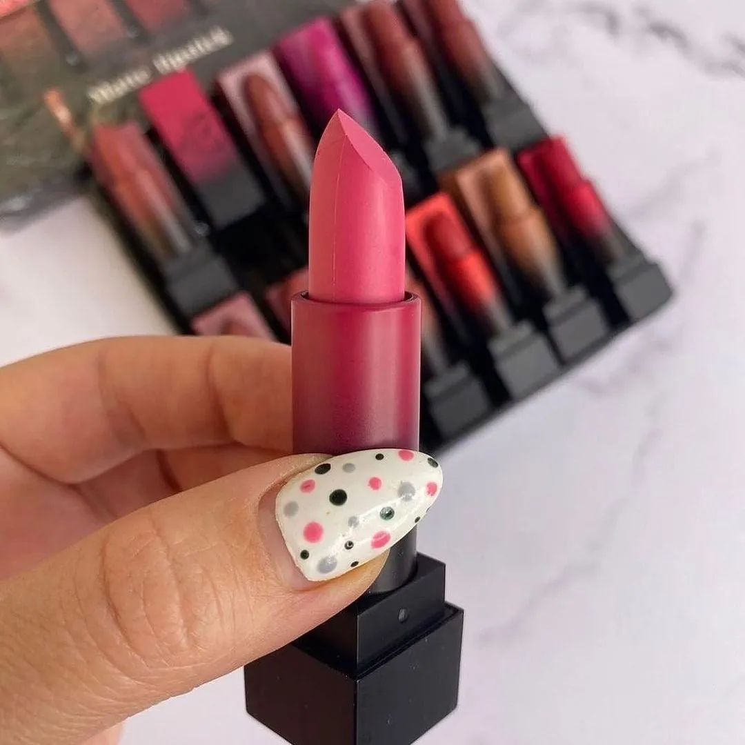 Huda Beauty - 12 Color Bullet Matte Lipsticks
