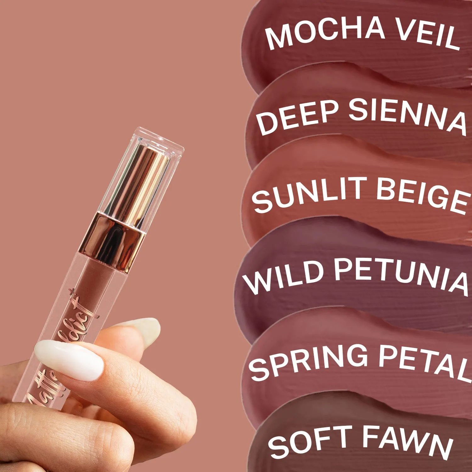 Jaquline USA Matte Addict   Liquid Lipstick, 8Hr stay, Lightweight & Transfer proof - Deep Sienna 02, 3.5ml