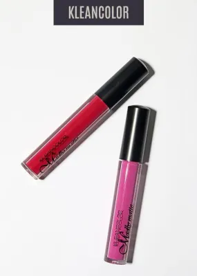 Kleancolor Madly Matte Lip Gloss - Pinks