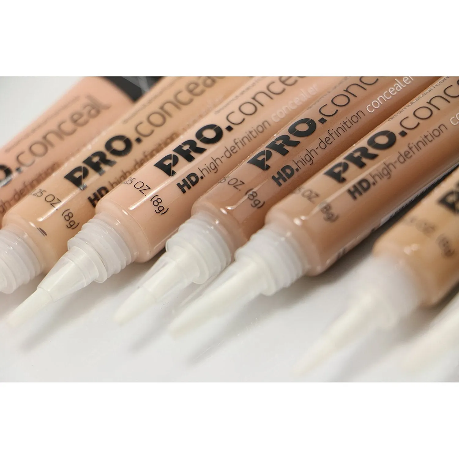 L.A. GIRL Pro Conceal Extended Shades Display Set, 135 Pieces   15 Testers