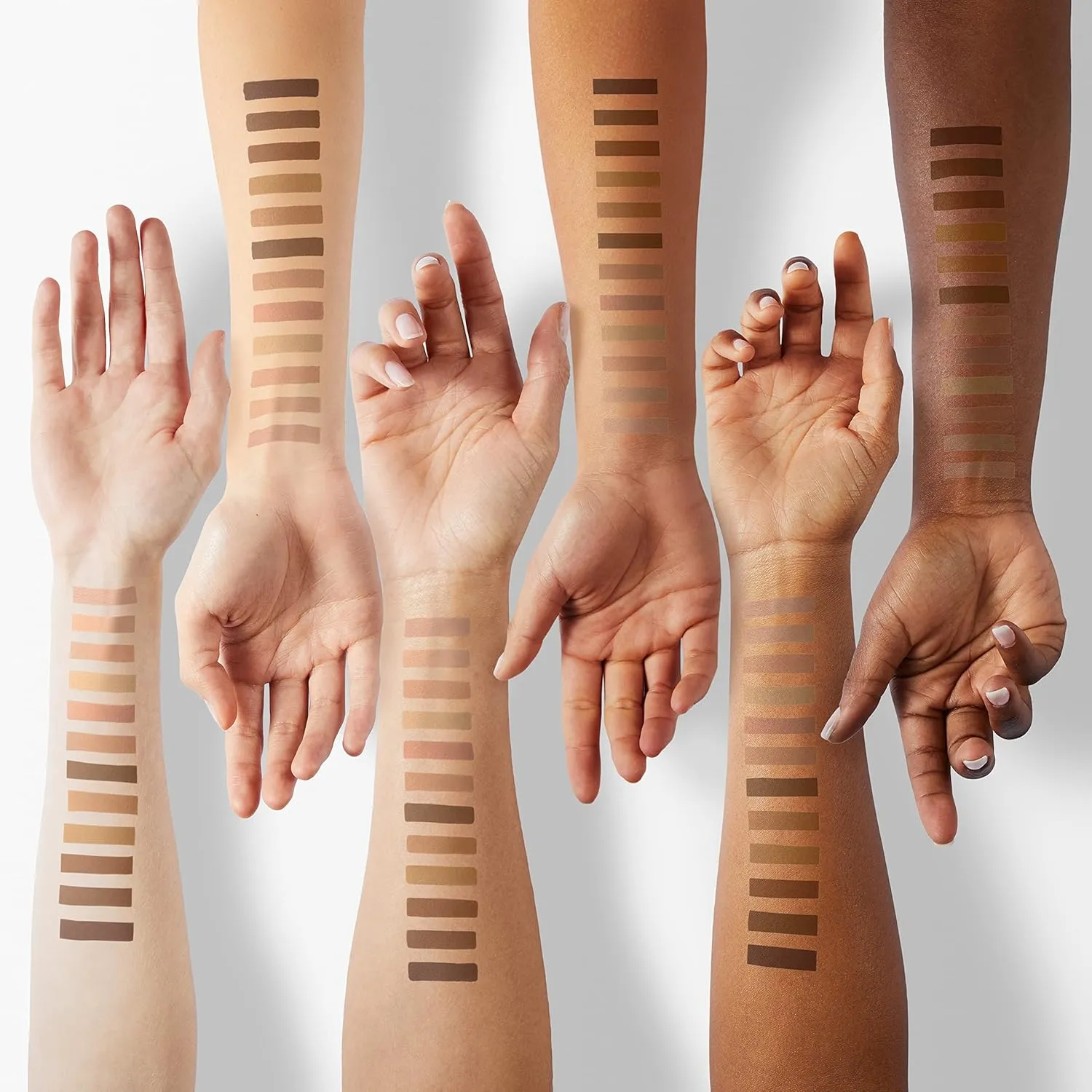 L.A. GIRL Pro Conceal Extended Shades Display Set, 135 Pieces   15 Testers