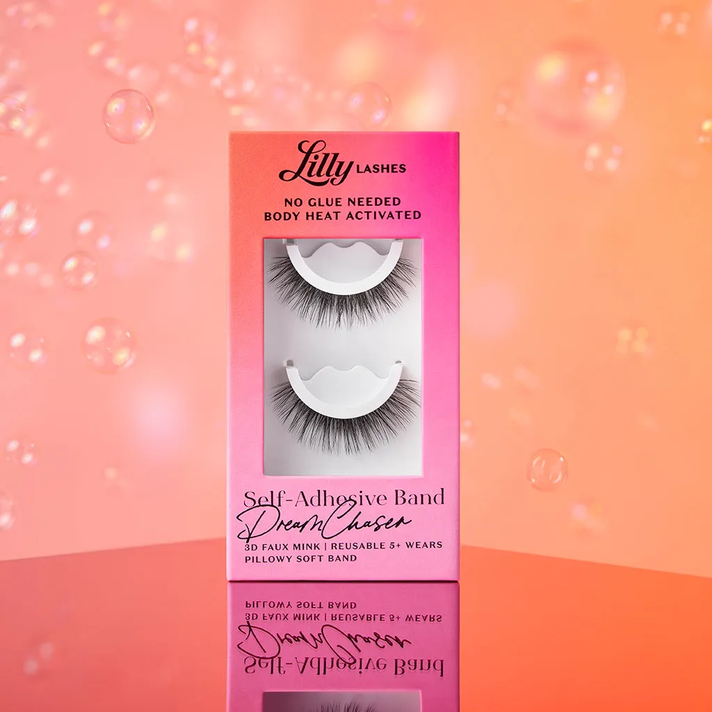 Lilly Lashes Self-Adhesive Band 3D Faux Mink Lashes - Dream Chaser