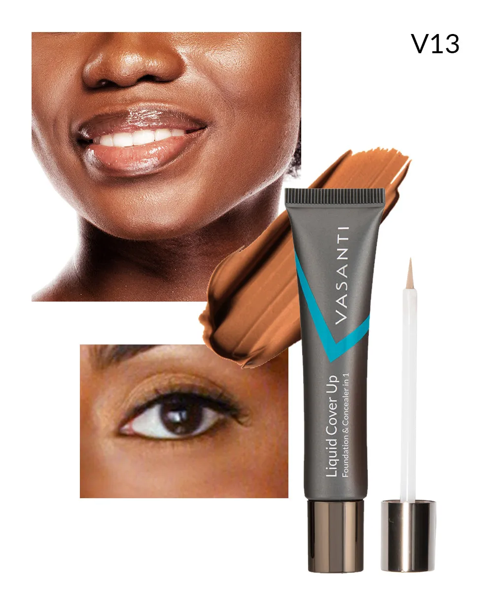 Liquid Cover Up Foundation and Concealer in 1