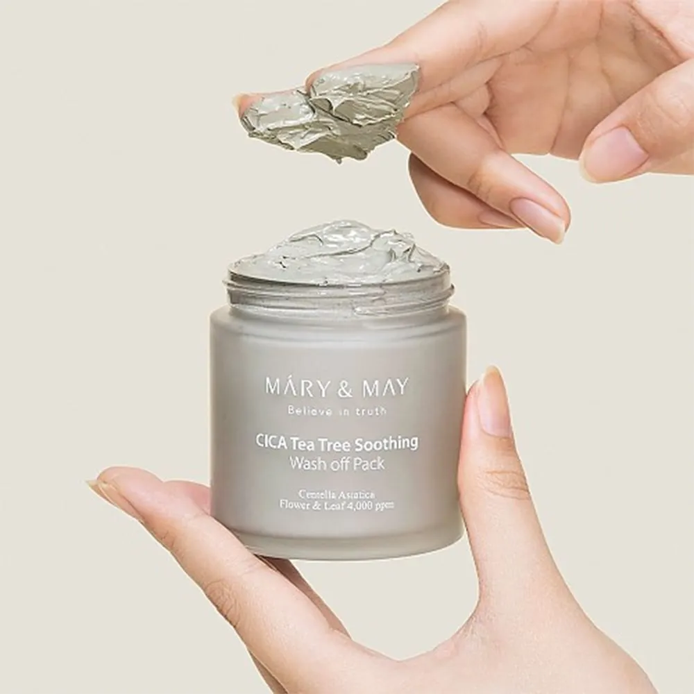 Mary&May CICA Tea Tree Soothing Wash Off Pack