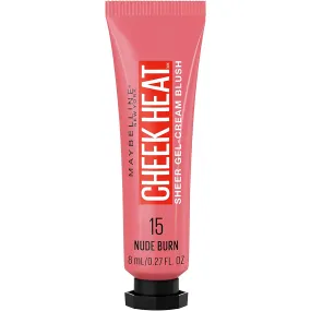Maybelline - Cheek Heat Sheer Gel-Cream Blush - 15Nude Burn