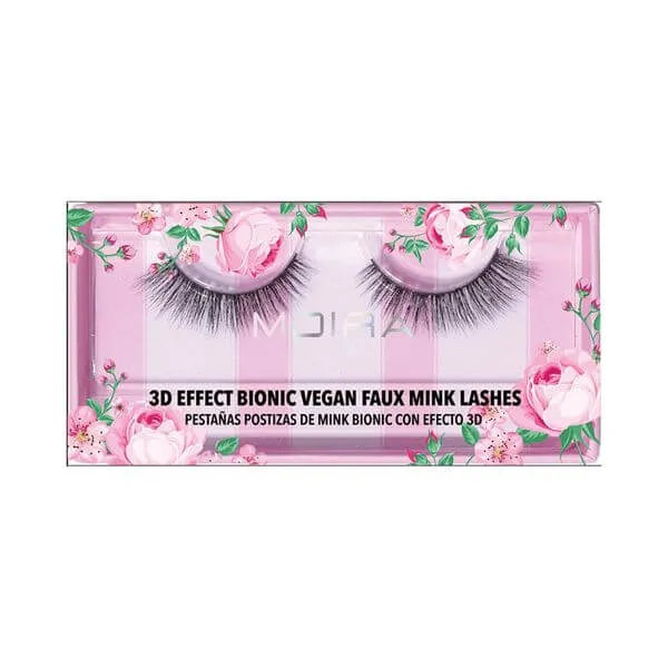 Moira 3D Effect Bionic Vegan Faux Mink Lashes (001, Golden Hour)