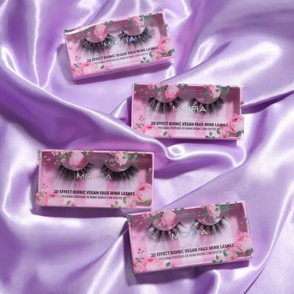 Moira 3D Effect Bionic Vegan Faux Mink Lashes (017, Lifestyle)