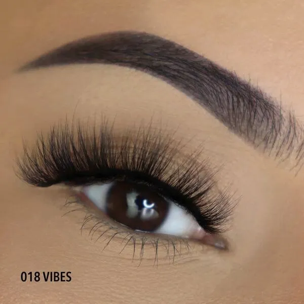 Moira 3D Effect Bionic Vegan Faux Mink Lashes (018, Vibes)
