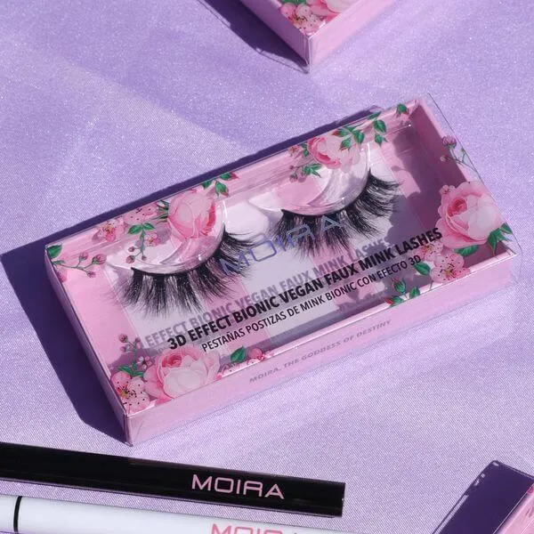 Moira 3D Effect Bionic Vegan Faux Mink Lashes (018, Vibes)