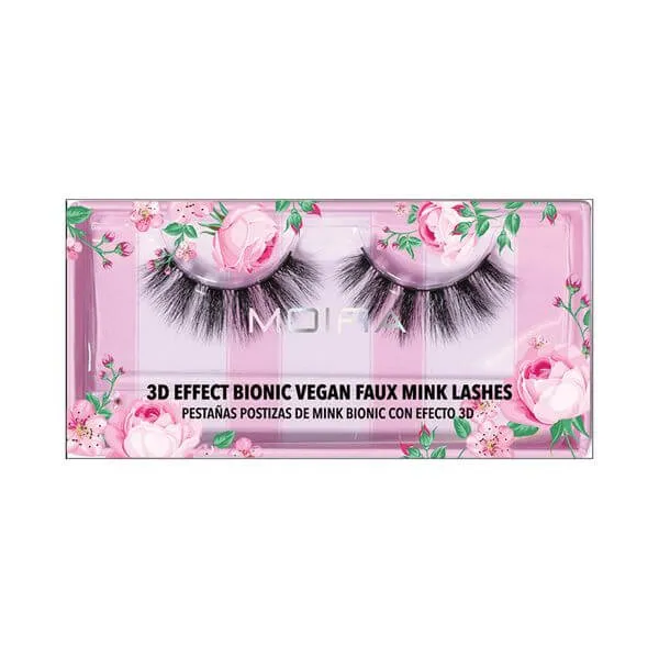 Moira 3D Effect Bionic Vegan Faux Mink Lashes (018, Vibes)