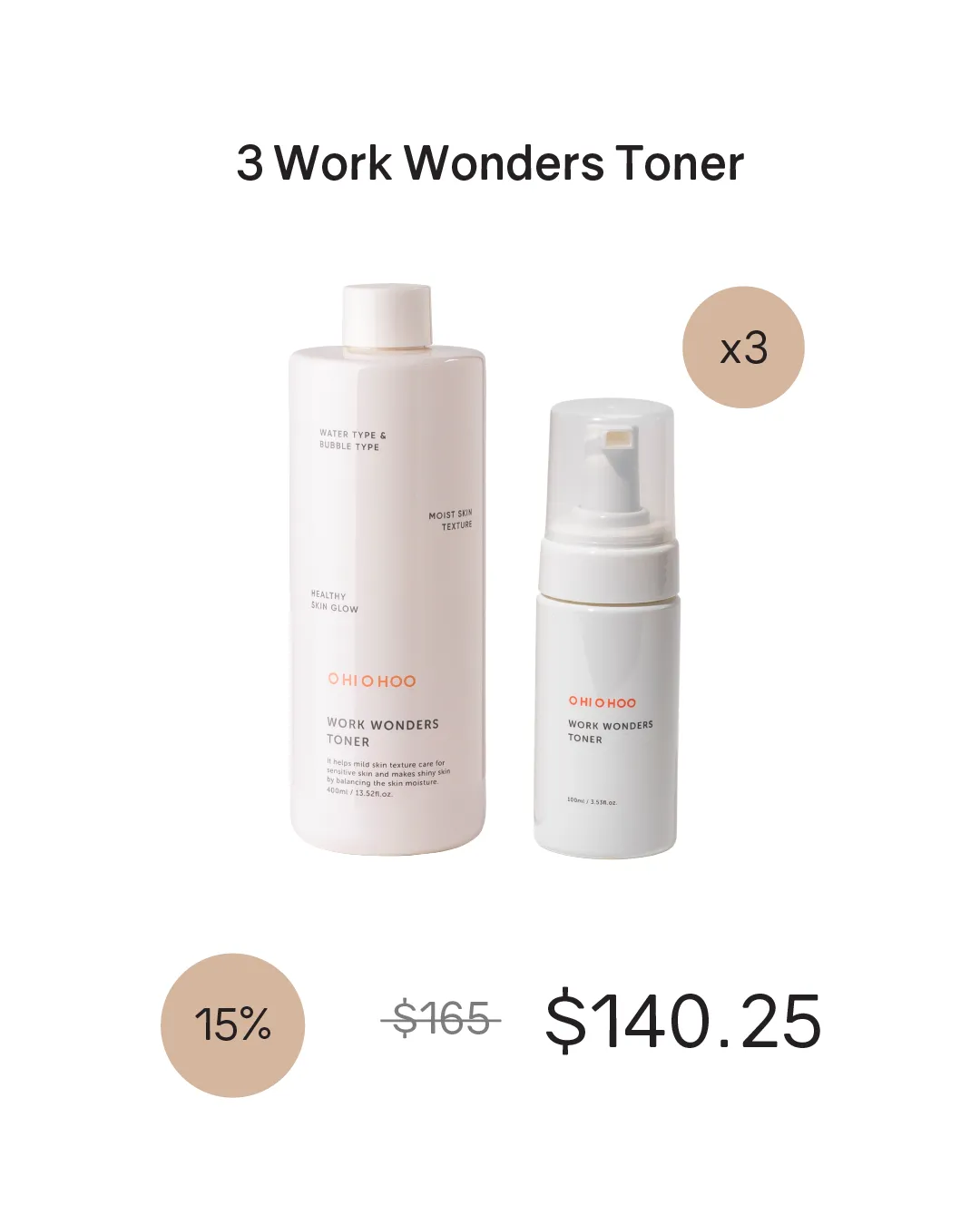 OHIOHOO Work Wonders Toner