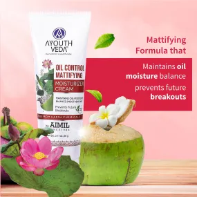 Oil Control Mattifying Moisturizer Cream for  Acne Prone Skin 60g