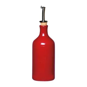 Oil Cruet 15 oz Burgundy Red