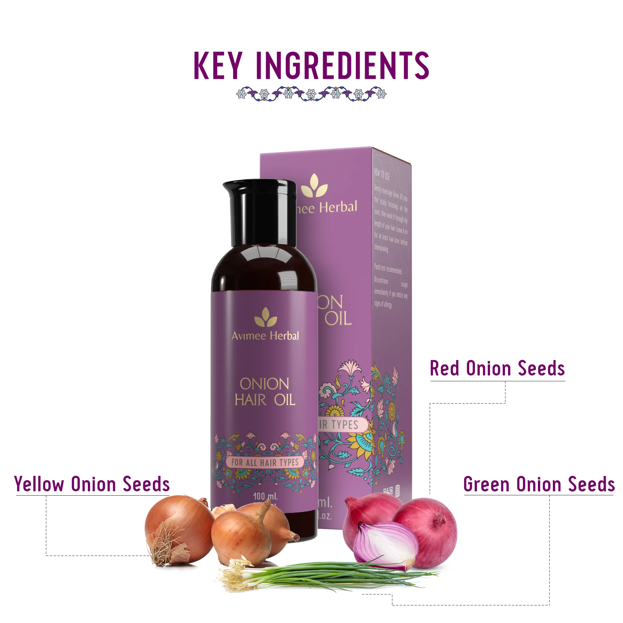 Onion Hair Oil for Hair Growth and Hair Fall Control