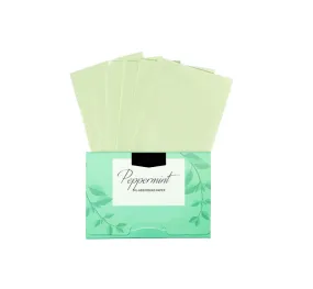 Peppermint Oil Blotting Sheets - MOQ 200 pcs