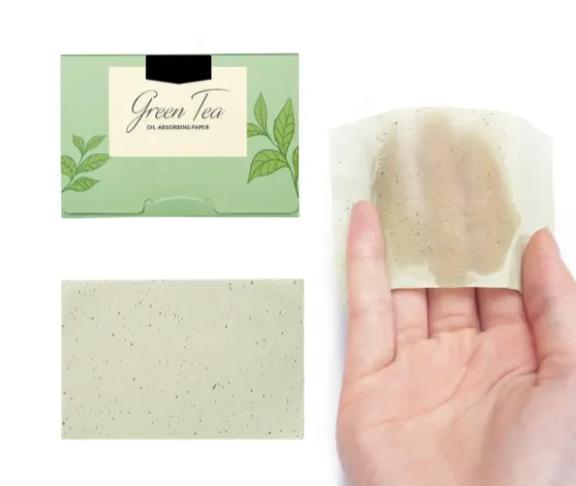Peppermint Oil Blotting Sheets - MOQ 200 pcs