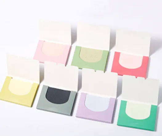 Peppermint Oil Blotting Sheets - MOQ 200 pcs