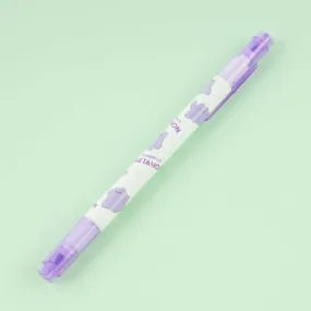 Pokemon Double-Sided Highlighter - Ditto / Purple