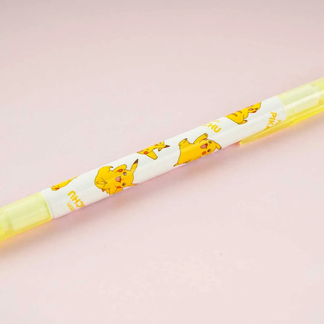 Pokemon Double-Sided Highlighter - Pikachu / Yellow