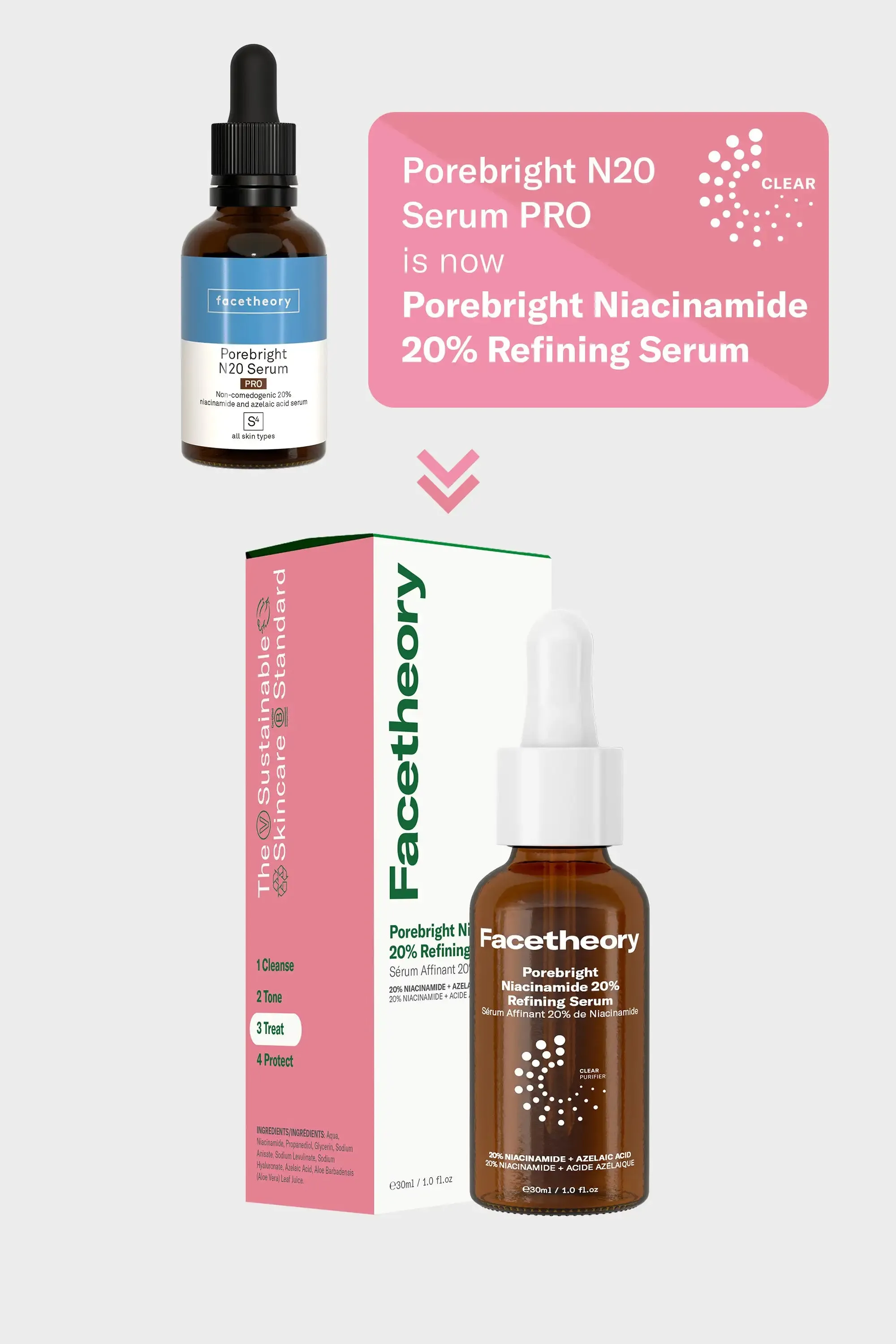 Porebright Niacinamide 20% Refining Serum