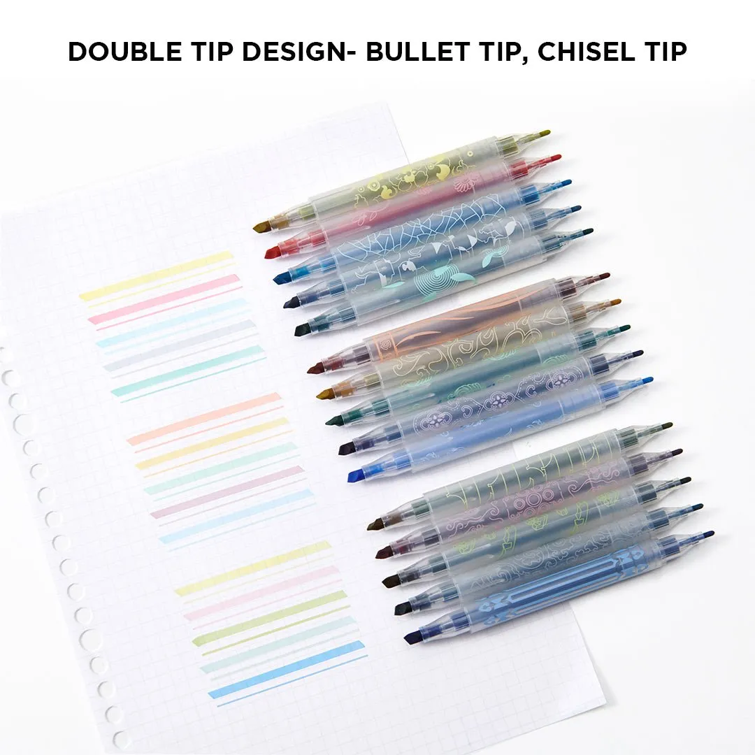 Pure Dual Tips Highlighter Set- National Museum of China