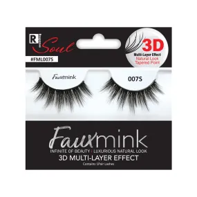 RESPONSE SOUL 3D MULTI LAYER EFFECT FAUX MINK EYELASHES #FML007S