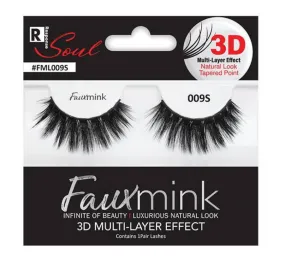 RESPONSE SOUL 3D MULTI LAYER EFFECT FAUX MINK EYELASHES #FML009S
