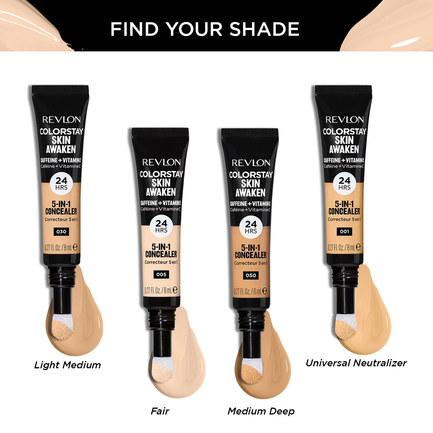Revlon Colorstay Skin Awaken 5-in-1 Concealer - Fair Fair