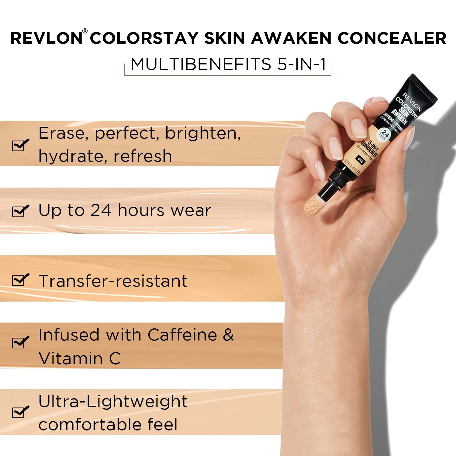 Revlon Colorstay Skin Awaken 5-in-1 Concealer - Fair Fair