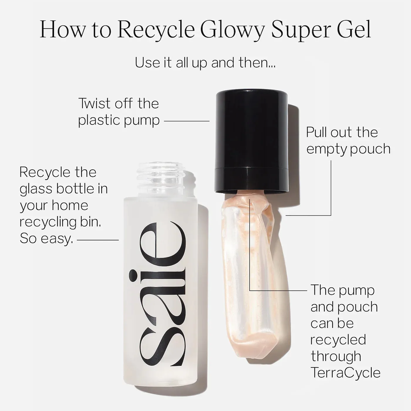 Saie - Mini Glowy Super Gel - Starglow