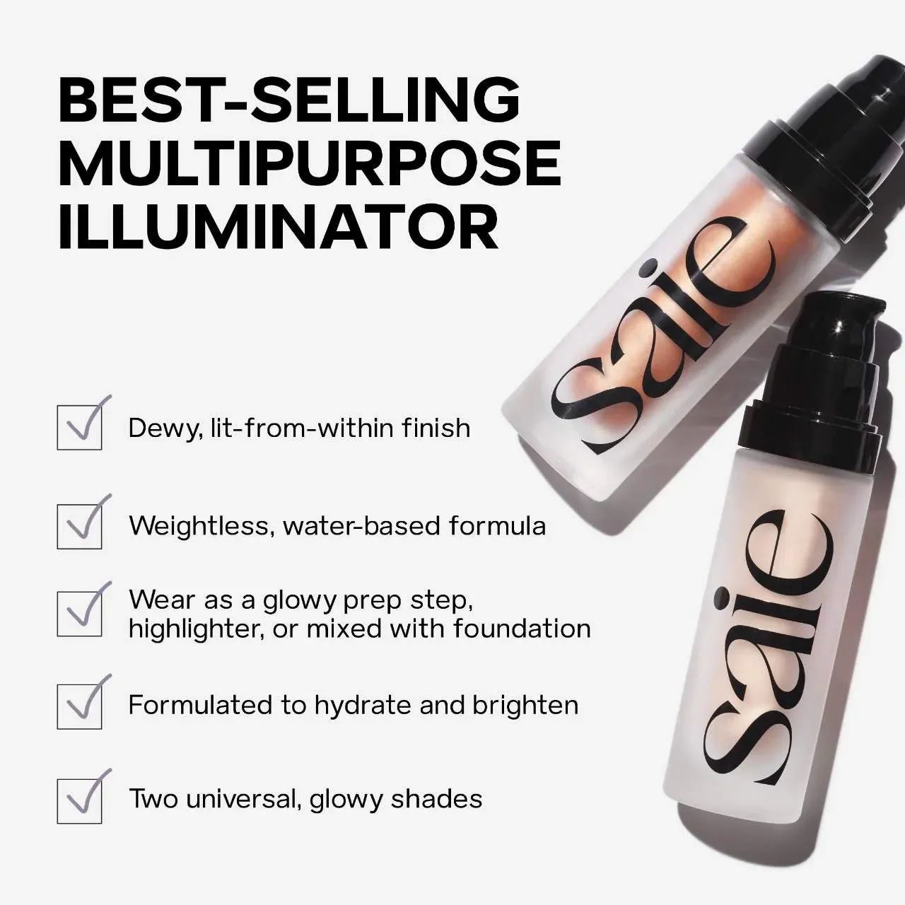 Saie - Mini Glowy Super Gel - Starglow