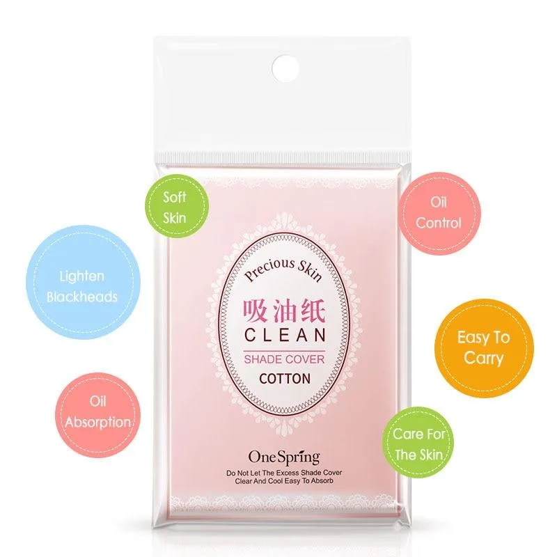 Sheets/pack Facial Oil Control Absorbing Blotting Paper