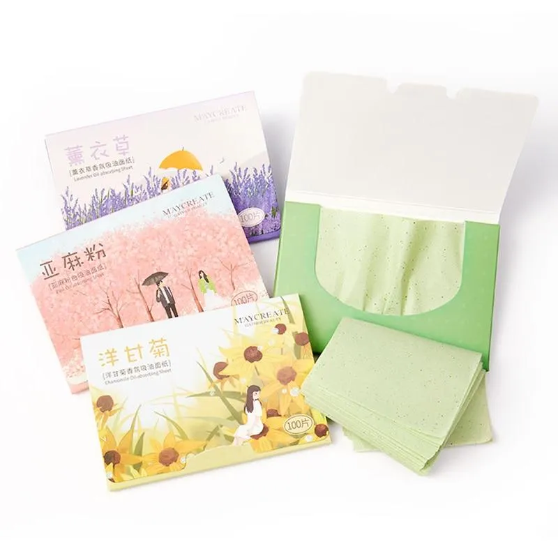 Sheets/pack Facial Oil Control Absorbing Blotting Paper