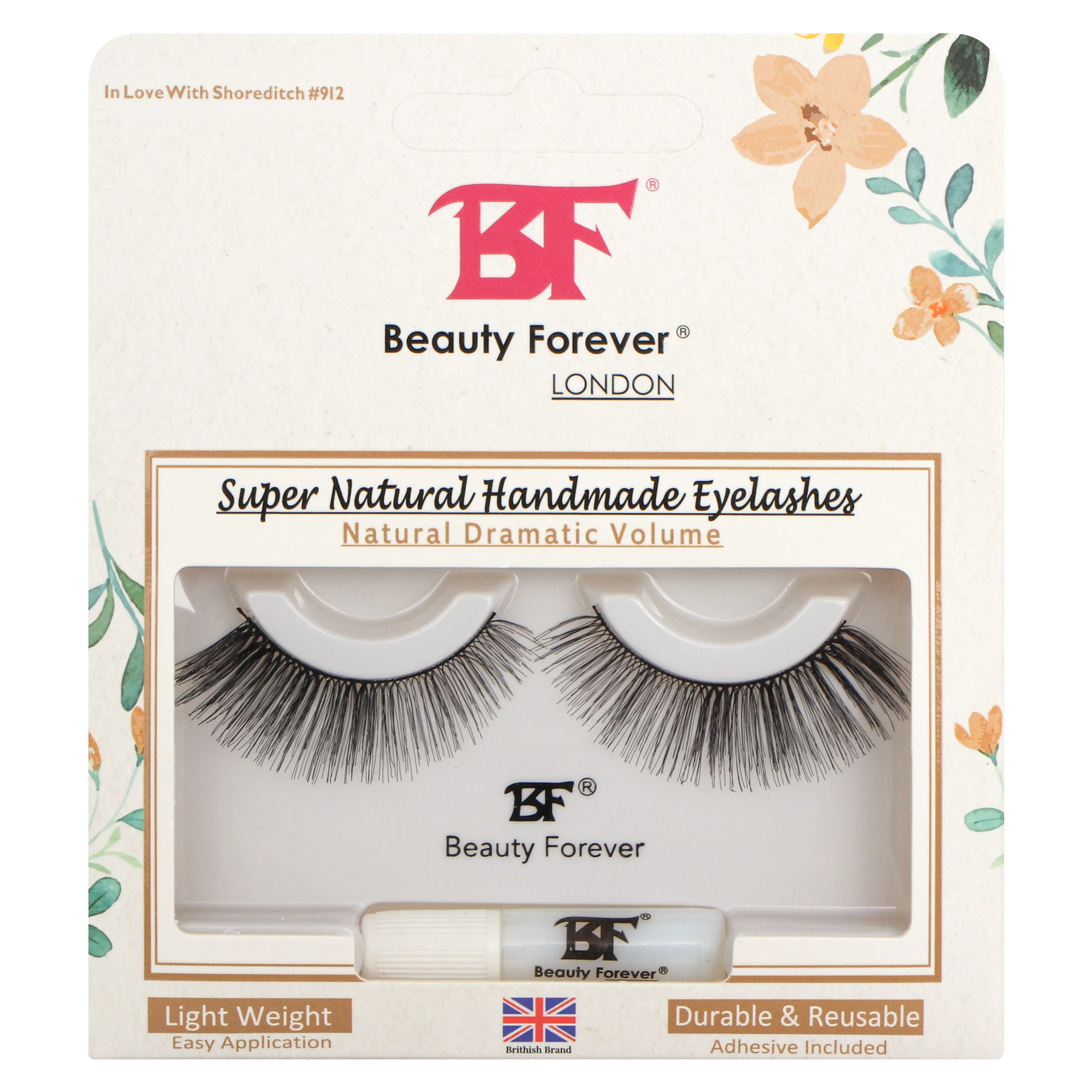 Super - Natural Eyelashes - In Love with Shoreditch No. 912 (Natural Dramatic Volume)