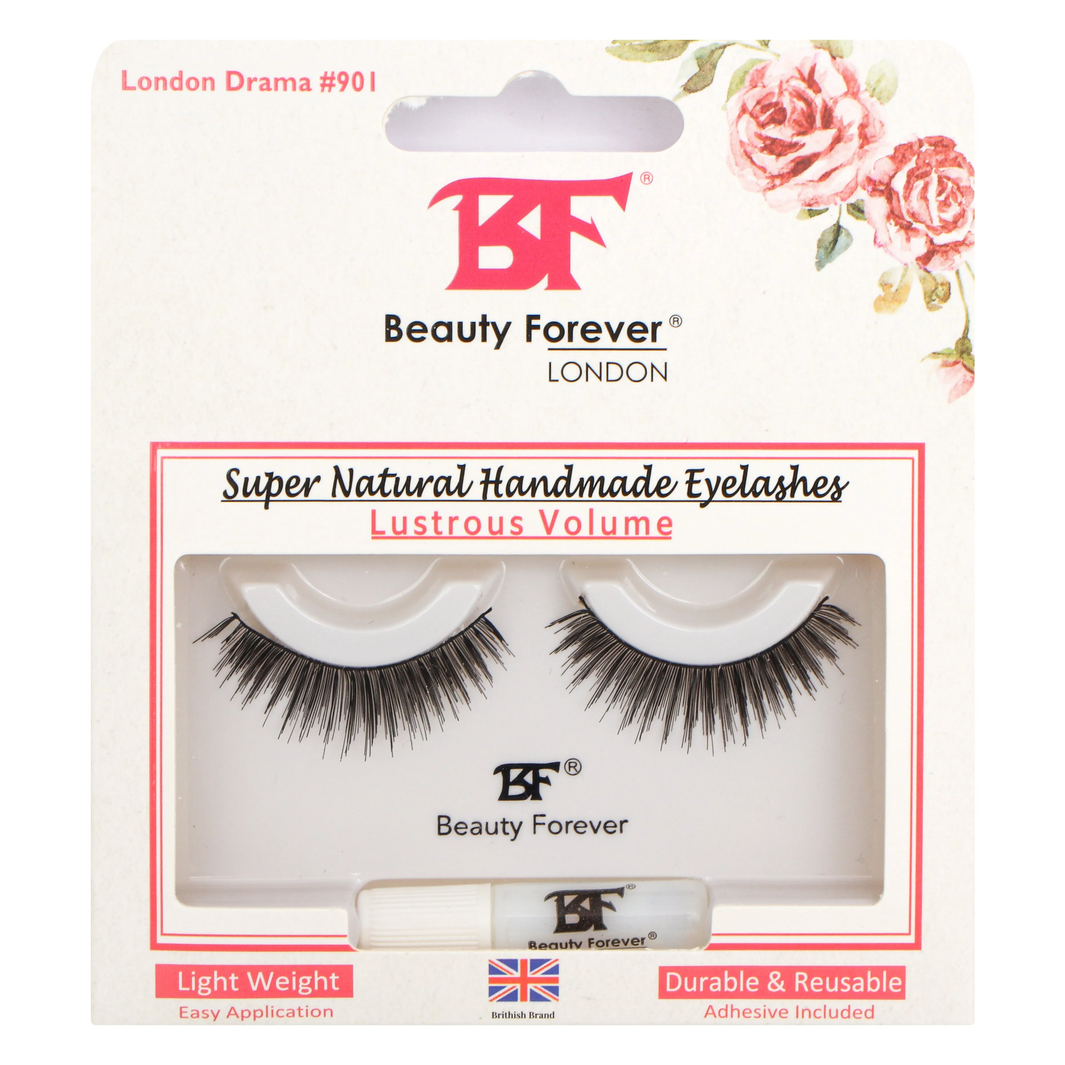 Super-Natural Eyelashes - London Drama No. 901 (Lustrous Volume)
